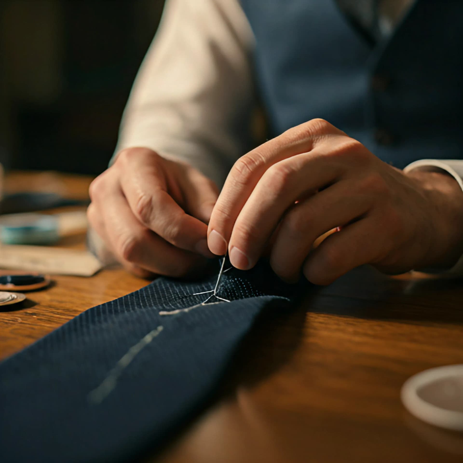 Behind the Stitch